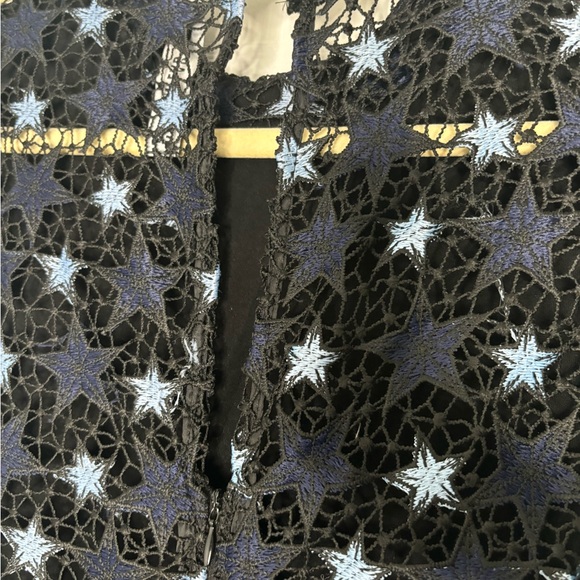 NWT Design Lab Starry Lace Dress - Picture 4 of 6